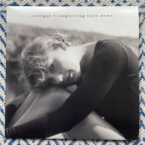 Taylor Swift Cardigan Song and Voice Memo Vinyl